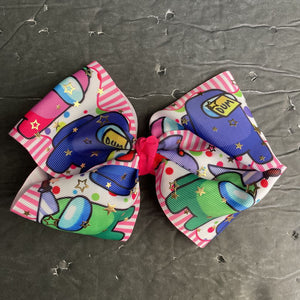 Crewmate Hairbow Clip (Among Us)