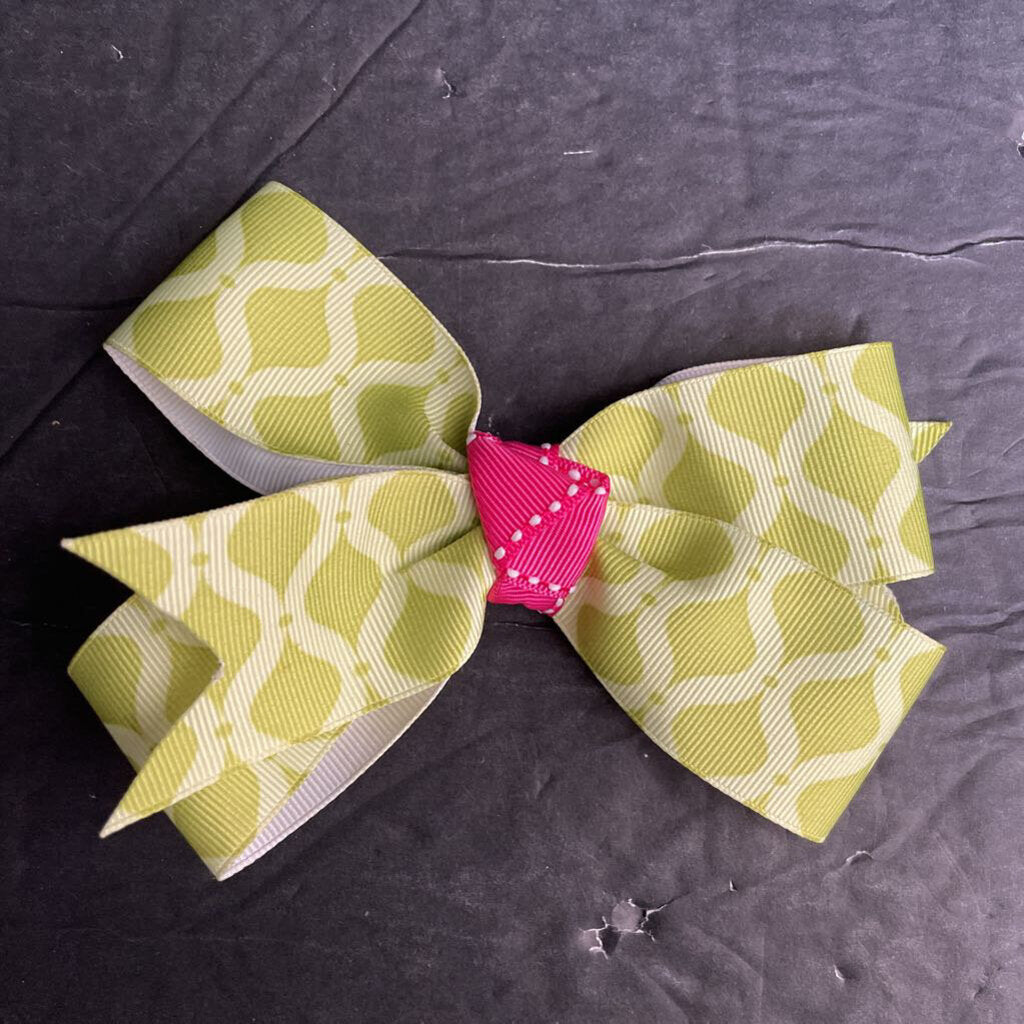 Patterned Hairbow Clip