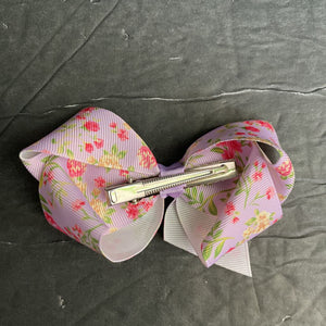 Floral Hairbow Clip