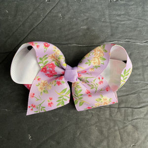 Floral Hairbow Clip