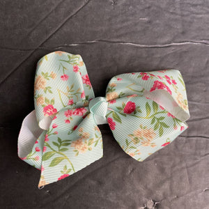 Floral Hairbow Clip