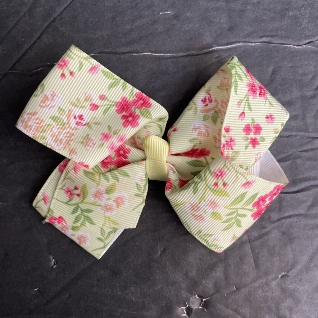 Floral Hairbow Clip