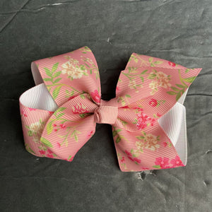 Floral Hairbow Clip