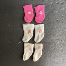 Load image into Gallery viewer, 3pk Girls Socks
