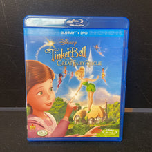 Load image into Gallery viewer, 2 Disc: Tinkerbell and the Great Fairy Rescue (Blu-Ray) -movie
