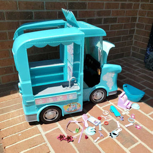 mobile pet grooming set for 18" doll