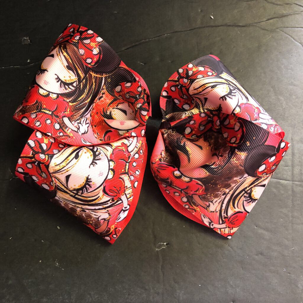 Minnie Mouse Girls Hairbow Clip