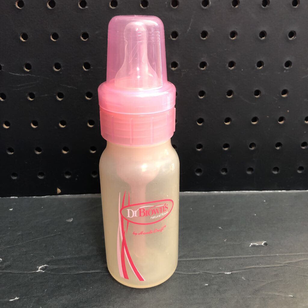 Natural Flow Baby Bottle w/Lid