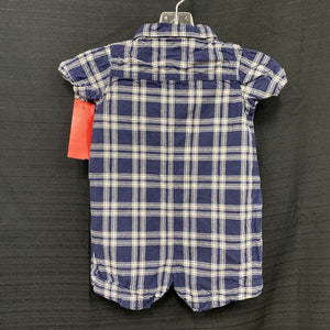 plaid button submarine outfit