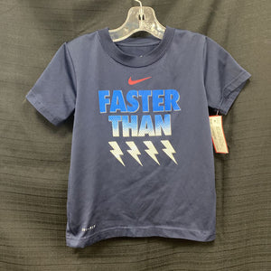 "Faster than Lightning" athletic shirt