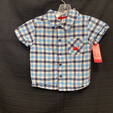 Load image into Gallery viewer, Crab plaid button down shirt
