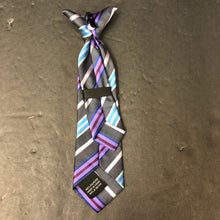 Load image into Gallery viewer, clip on striped tie
