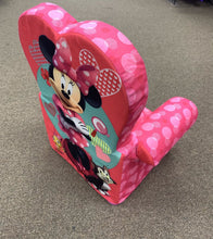 Load image into Gallery viewer, Minnie Mouse Foam Toddler Chair w/ removable cover
