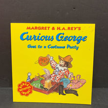 Load image into Gallery viewer, Curious George Goes to A Costume Party (Margret Rey &amp; H.A. Rey) -character
