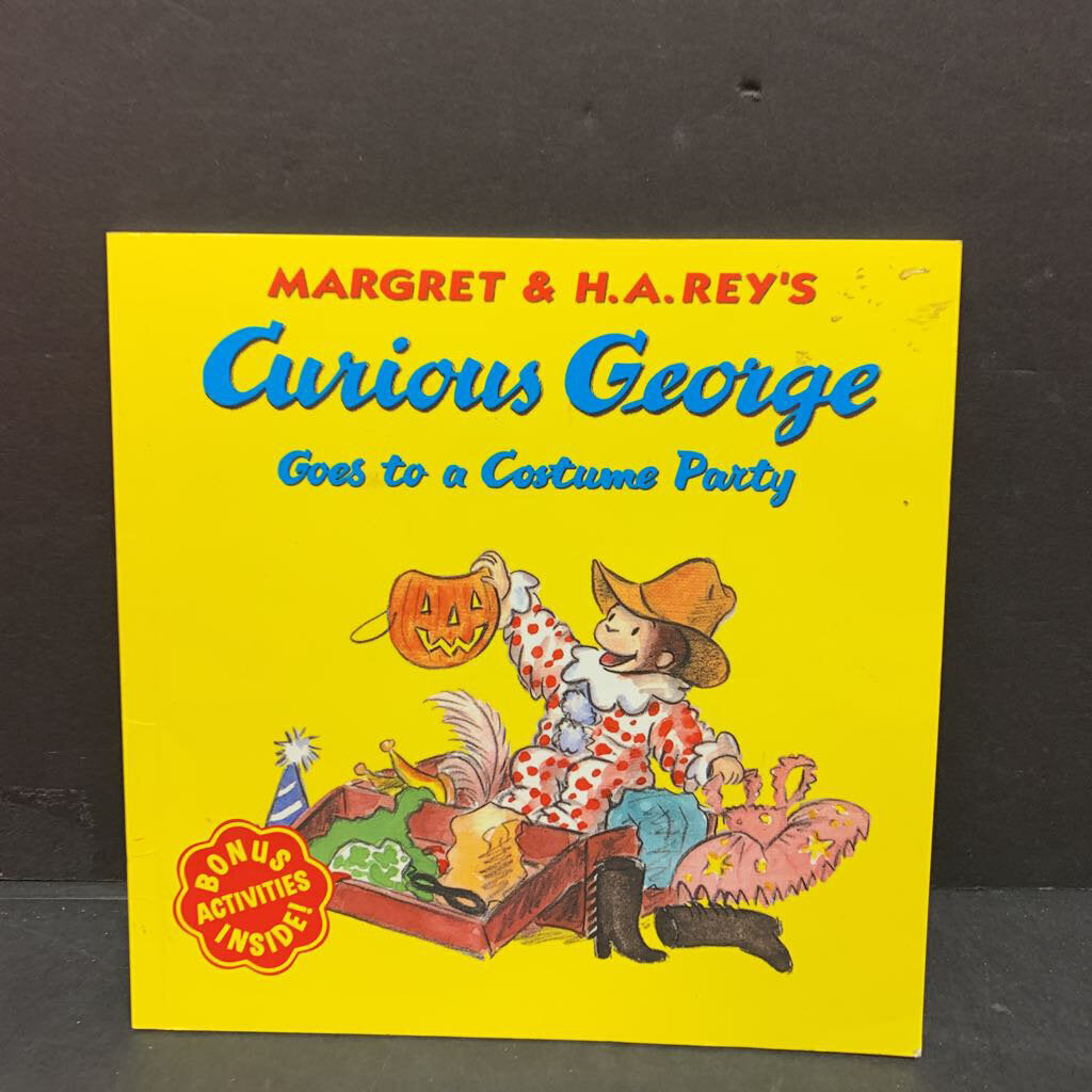 Curious George Goes to A Costume Party (Margret Rey & H.A. Rey) -character
