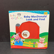 Load image into Gallery viewer, Baby Macdonald Look and Find (Baby Einstein) -board
