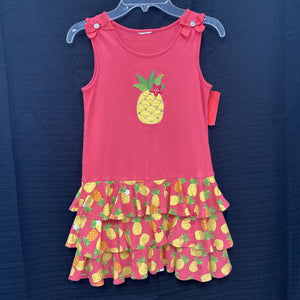 Pineapple tier dress