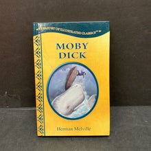 Load image into Gallery viewer, Moby Dick (Herman Melville) (Treasury of Illustrated Classics) -classic
