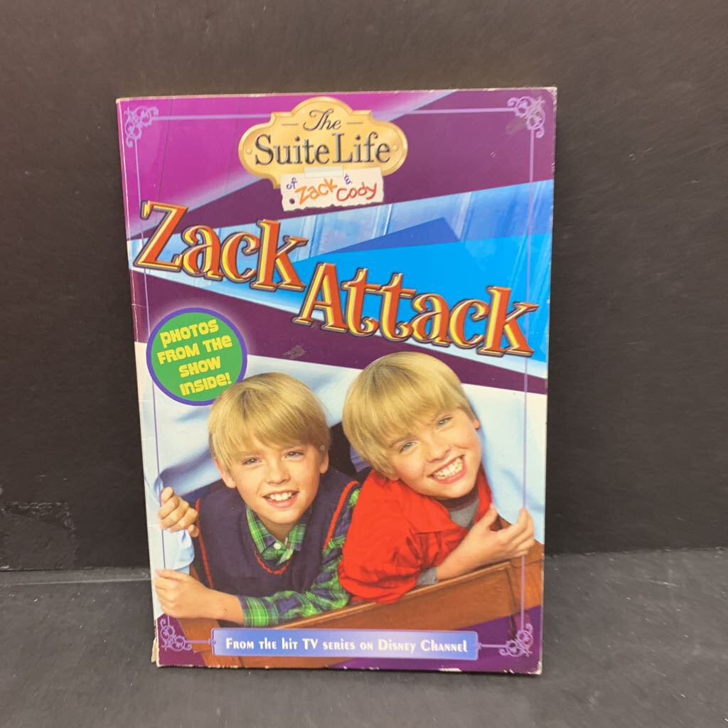 Zack Attack (The Suite Life of Zack & Cody) (M. C. King) -novelization