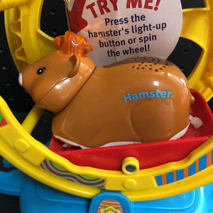 Hamster on Wheel Train Car Battery Operated