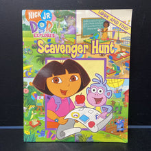 Load image into Gallery viewer, Scavenger Hunt (Dora the Explorer) -look &amp; find
