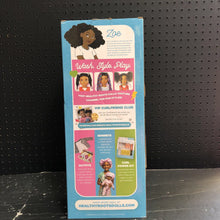 Load image into Gallery viewer, Zoe Natural Hair Style &amp; Care Doll (NEW)
