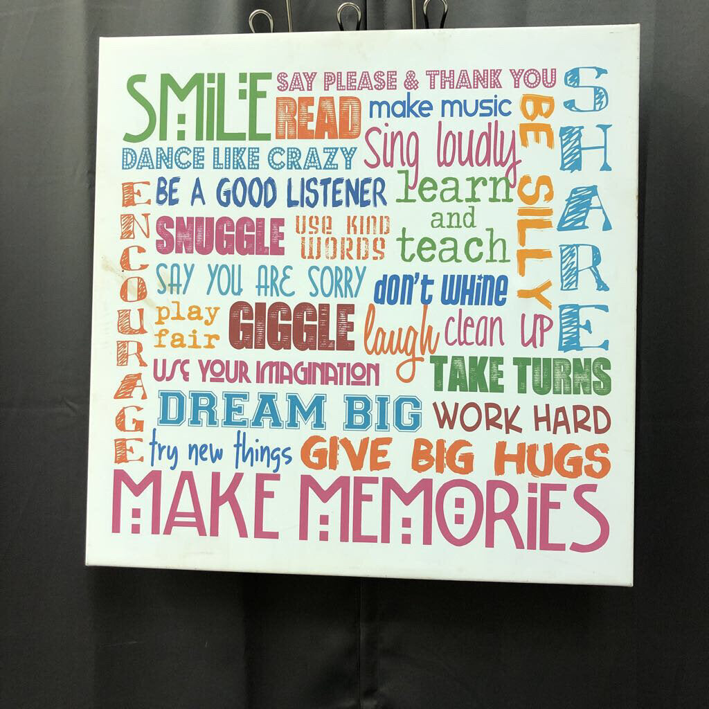 Inspirational Words Wall Art (Stupell Industries) – Encore Kids 