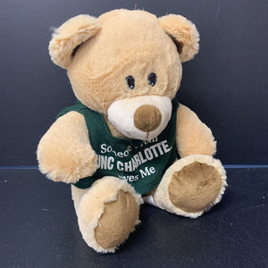"Someone from UNC Charlotte Loves Me" plush