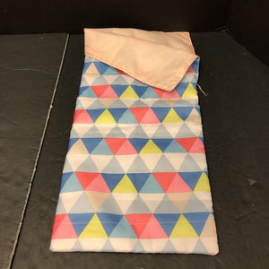 Triangle Pattern Sleeping Bag for 18" Doll
