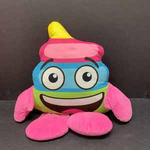 Rainbow poop hot sale emoji plush