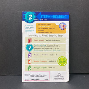 A Tale of Two Sisters (Disney Frozen) (Step Into Reading Level 2) -reader