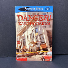 Load image into Gallery viewer, Danger! Earthquakes (Seymour Simon) -reader
