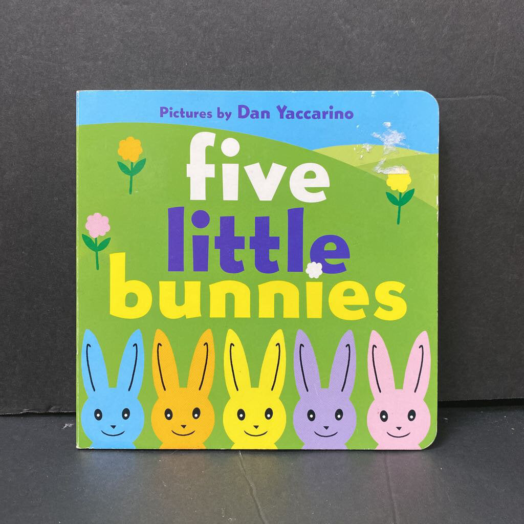 Five Little Bunnies (Dan Yaccarino) -board