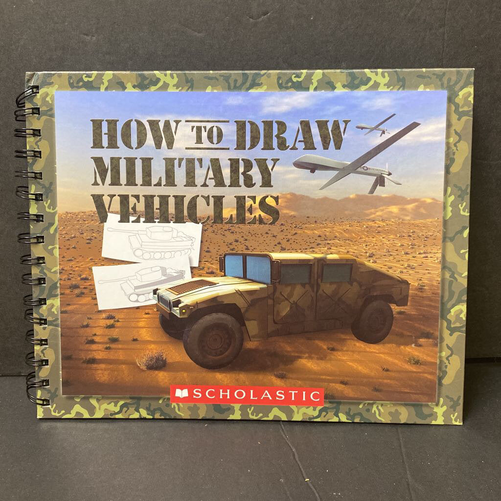 How to Draw Military Vehicles activity Encore Kids Consignment