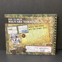 Load image into Gallery viewer, How to Draw Military Vehicles -activity
