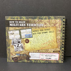 How to Draw Military Vehicles -activity