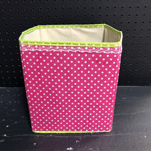 Load image into Gallery viewer, Polka Dot Storage Organizer Bin
