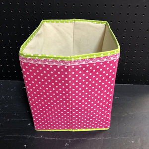 Polka Dot Storage Organizer Bin