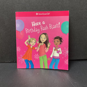 Have a Birthday Bash Blast (American Girl) -activity