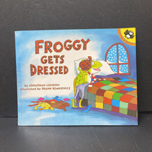 Load image into Gallery viewer, Froggy Gets Dressed (Jonathan London) -character
