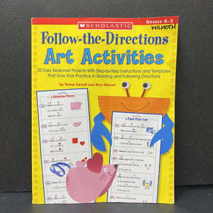 Follow-the-Directions Art Activities -activity