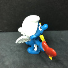 Load image into Gallery viewer, Cupid Smurf Valentine Peyo Toy 1981 Vintage Collectible
