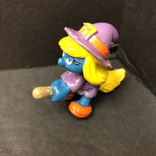 Load image into Gallery viewer, Smurfette Halloween Witch Peyo Toy 1982 Vintage Collectible
