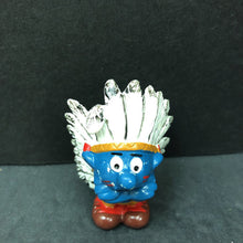 Load image into Gallery viewer, Indian Smurf Peyo Toy 1981 Vintage Collectible
