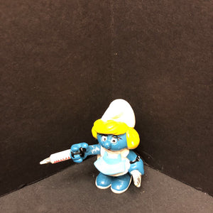 Nurse Smurfette Peyo Toy 1981 Vintage Collectible