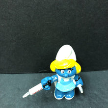 Load image into Gallery viewer, Nurse Smurfette Peyo Toy 1981 Vintage Collectible
