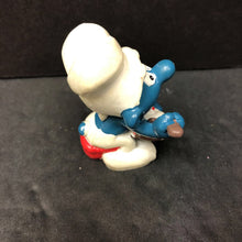 Load image into Gallery viewer, Greedy Smurf Pastry Chef Peyo Toy 1983 Vintage Collectible
