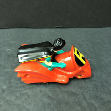 Load image into Gallery viewer, Pull Back Robin on Motorcycle 1993 Vintage Collectible
