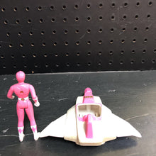 Load image into Gallery viewer, Pink Ranger w/Crane Megazord Plane 1995 Vintage Collectible
