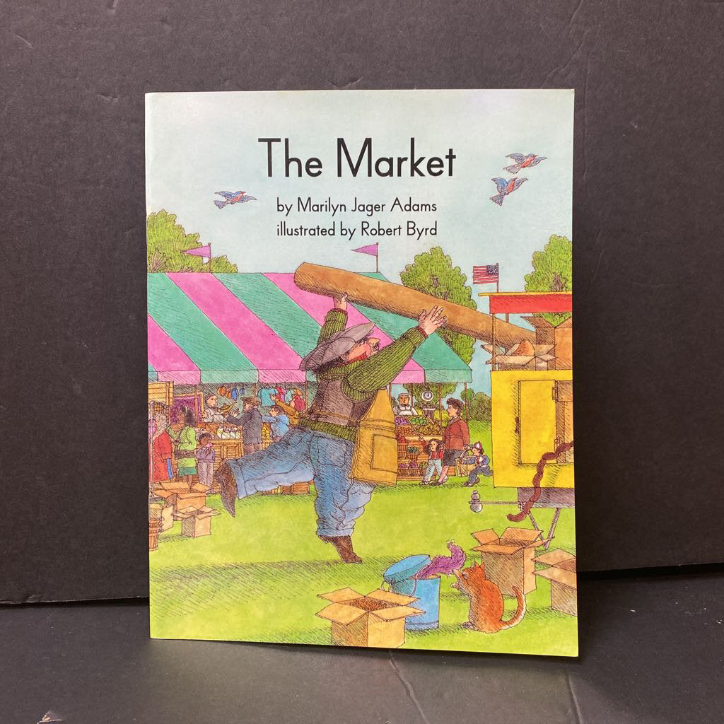 The Market (Collections for Young Scholars) (Marilyn Jager Adams) (NEW) -reader